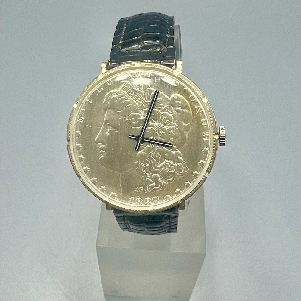 Lejour Genuine Morgan Silver Dollar Watch